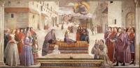 Ghirlandaio, Domenico - St Francis cycle, Resurrection of the Boy
